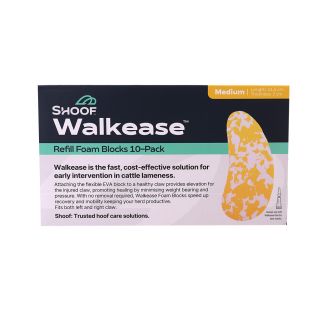 Walkease Blocks-only Med (yellow) 10-pac