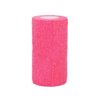 Shoof Farm Cohesive Bandage 10 cm x 4.5 m Pink