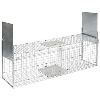 Trap Double Entry Folding Kerbl 100cm