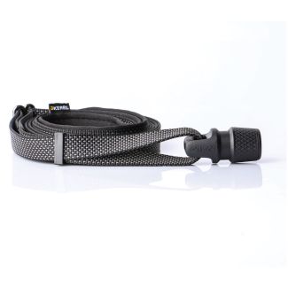 GoLeyGo Dog Leash cpt Lg Webb Black