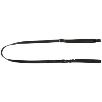 GoLeyGo Dog Leash cpt Lg Leather Black