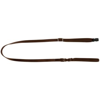 GoLeyGo Dog Leash cpt Lg Leather Brown