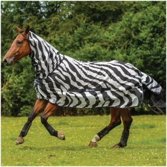 Bucas Rug BuzzOff Zebra Full Neck 135cm 6'0