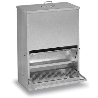 Poultry Feeder Galvanized Treadle 5 kg