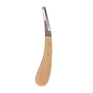 Hoof Knife P/pack D/Edge Left