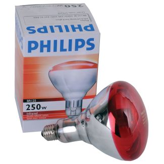 Lamp Infrared Phillips Red 250W