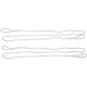Calving Rope 4mm Braid Double-eye Pair