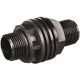 Hansen Valve Adaptor Thru Fitting 25 x 25 mm
