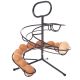 Poultry Egg Spiral Rack Black