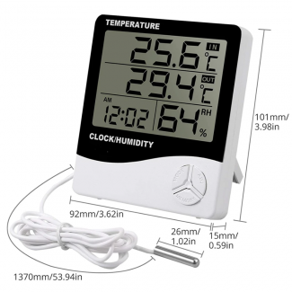 Thermometer In/Outdoor Digital Premium