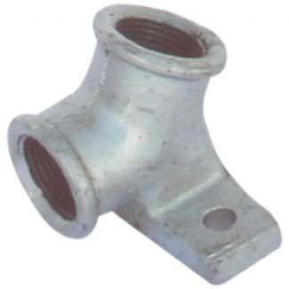 Water Nipple Bracket Galv 20mm 30deg