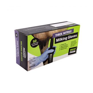 Milking Gloves Thick Nitrile Small/50