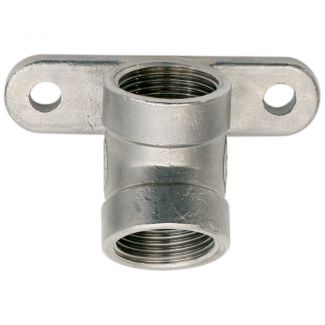 Water Nipple Bracket St'less 20mm 45deg