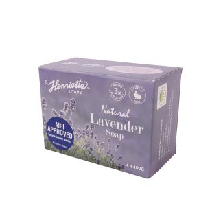 Henrietta Bath Soap Lavender 4-pack
