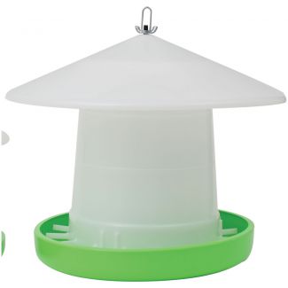 Poultry Feeder Crown Susp 8kg w Cover