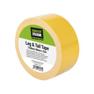 Leg & Tail Tape 25m Yellow
