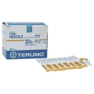 Needles Disp Terumo Agani21Gx1 1/2" 100p