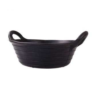 Feed Tub Recycled Rubber 12L 2-handle