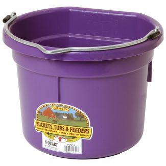 Feed Bucket Flat Back 8L Purple