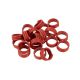 Poultry Leg Bands Plastic 16mm Red 20 pk